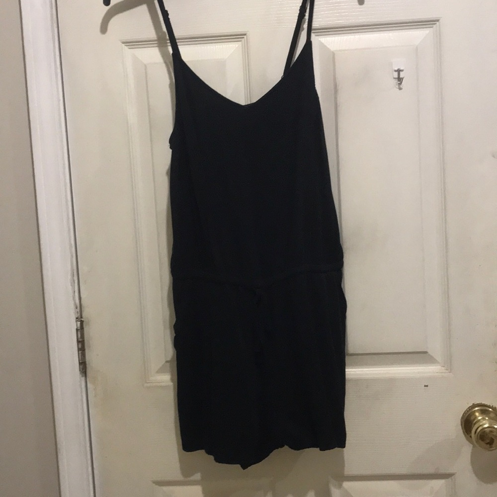 Black romper! Size M. Worn once. Perfect condition